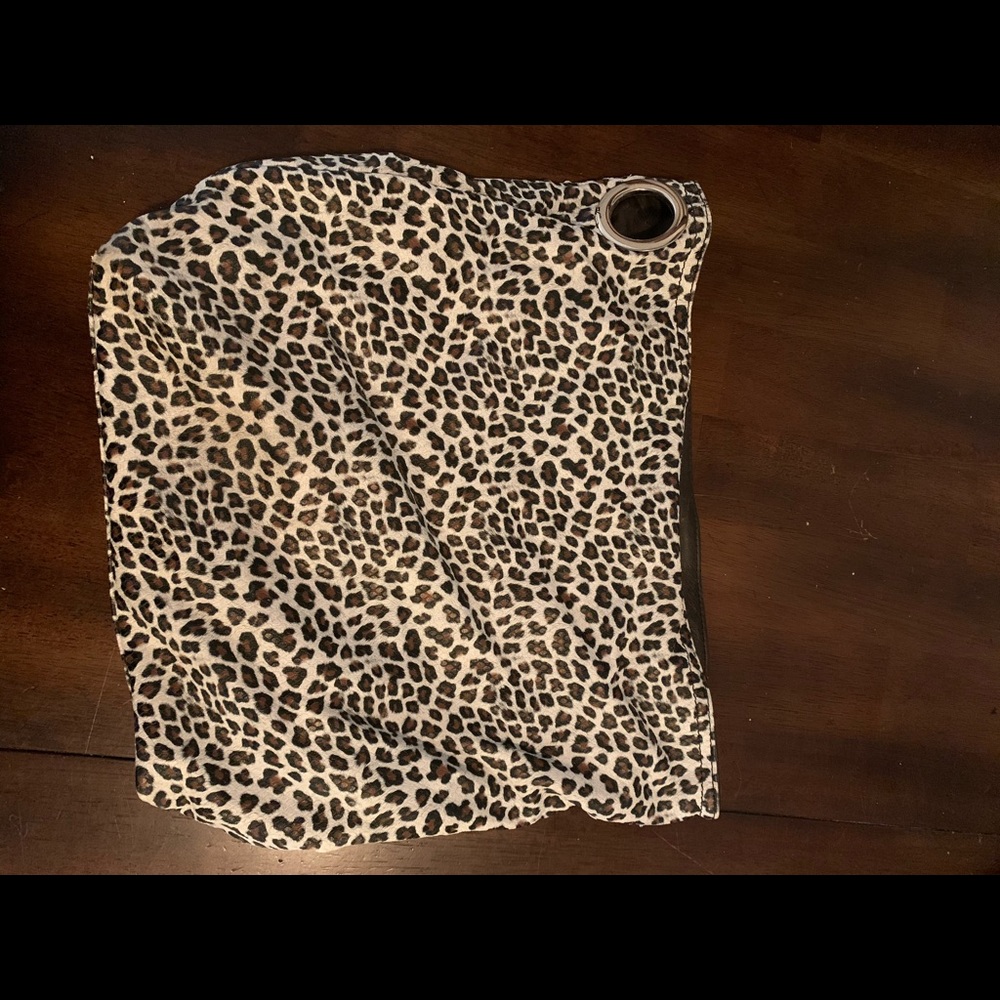 Leopard print purse